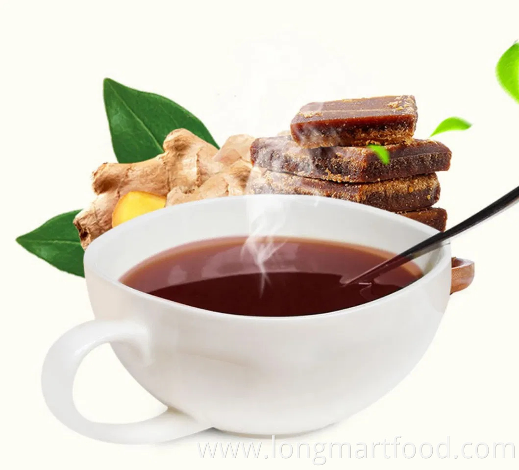 Free Sample Women Peroid Pain Relief Womb Detox Brown Sugar Honey Ginger Tea